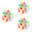 150 Pcs Artificial Acrylic Crystal Stone Vase Decor 6
