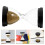 2pcs 30 Seconds Gold Beads Hourglass Timer Toy 11