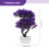 Bonsai Simulation En Violet Décoration Pour Mariage 2