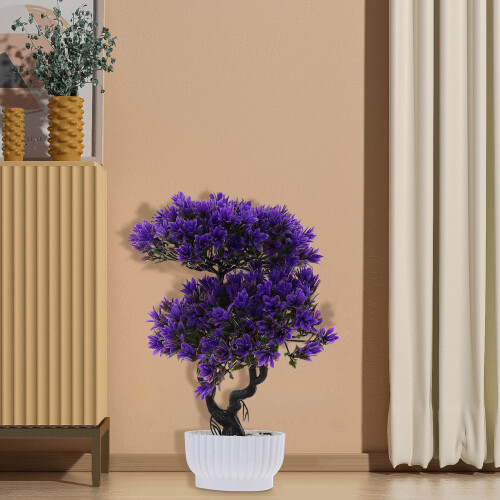 Bonsai Simulation En Violet Décoration Pour Mariage 2