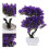 Bonsai Simulation En Violet Décoration Pour Mariage 8