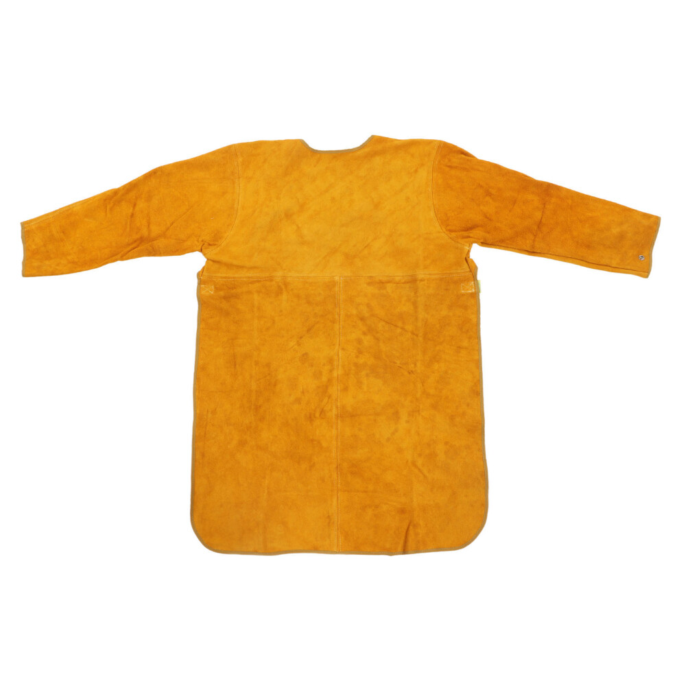 (Xl) Welding Apron Heavy Duty Artificial Leather Flame Retardant Xl 610830835224