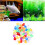 100 Pcs Artificial Acrylic Crystal Stone Vase Decor 10
