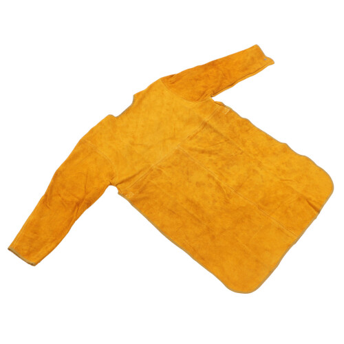 (XL) Welding Apron Heavy Duty Artificial Leather Flame Retardant XL 1