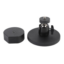 Black Satellite Car Mount ABS Metal Bracket for Mini Dish Car RV Boat