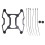 Carbon Fiber Chassis Armor for Avata 2 Drone Bottom Protective Pad 1