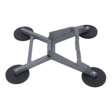 Rechteckiger Satelliten-Saugnapfhalter Winkelverstellbar Aluminium