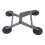 Rectangular Satellite Suction Cup Mount Adjustable Angle Aluminum 1