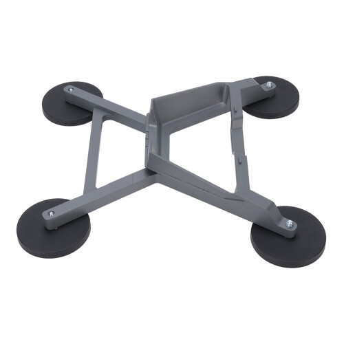 Rectangular Satellite Suction Cup Mount Adjustable Angle Aluminum