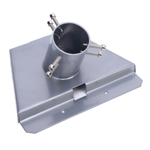 Satellitenrohrverbinder Edelstahl Grau Gen 3 Dachhalterung 1