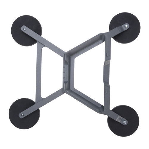 Rectangular Satellite Suction Cup Mount Adjustable Angle Aluminum 2