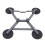 Rectangular Satellite Suction Cup Mount Adjustable Angle Aluminum 5