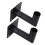 2Pcs 90 Degree Wall Mount L Shaped Bracket Alloy Steel 2