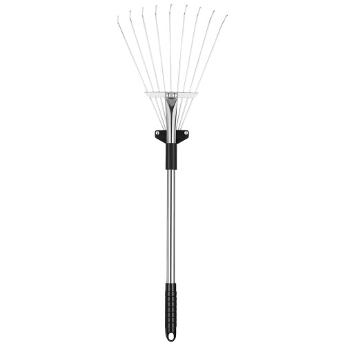Rake De Folhas E Grama De Aço Para De 2