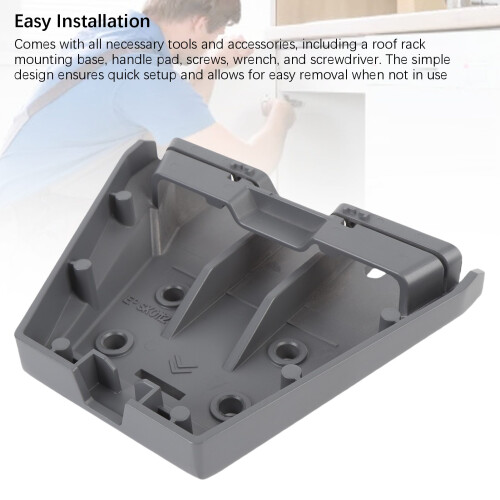 Car Roof Rack Mount Aluminum Alloy Bracket 0.59-1.75in for Gen 3 1
