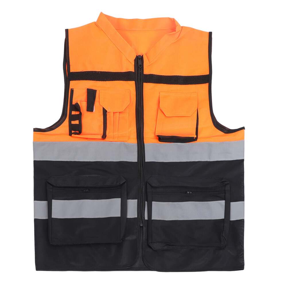 (Xl) High Visibility Safety Vest Class 2 Dual Tone Xl 323163080529