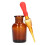 10Pcs Dropper Bottle 30ml Rubber Top Lab Experiment Kit 5