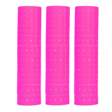 (Fluorescent Yellow) 3 Rohre Preisetiketten 15000 Stk. 21x12mm Rose für M5500