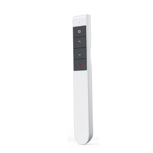 (White) Drahtloser Präsentationsfernbedienung USB-Ladung 2