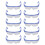 10x Schutzbrille Kunststoff verstellbar 4