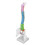 Spine Model PVC 45cm Color Coded Miniature with Thigh Bone Set 5