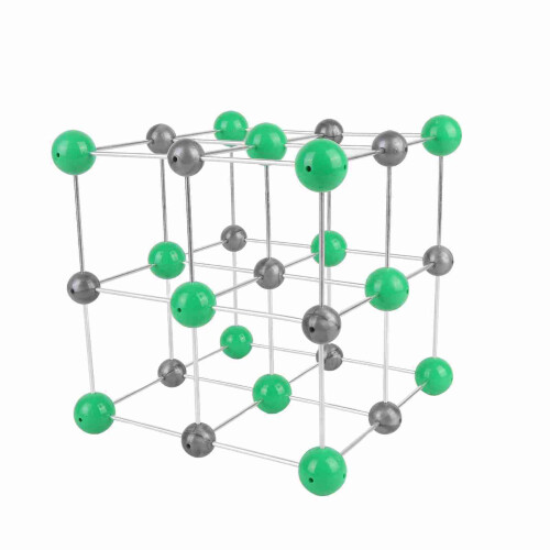 Molekülstrukturmodell Natriumchlorid Kristall Lehrmittel 2