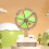 Holz-Fan-Modell DIY-Elektroschwingventilator für Kinder 5