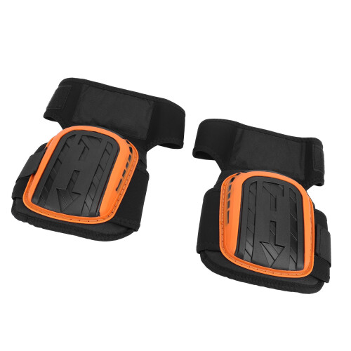 Orange Hard Shell Silicone Knee Pad for Engineering Maintenance 2