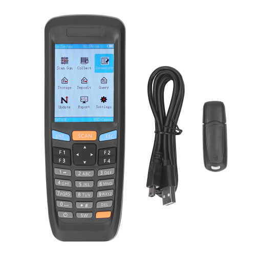 Drahtloser Barcode-Scanner 2,4GHz 2,8 Zoll Farbdisplay QR