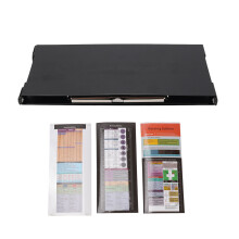 Klemmbrett Pflege Aluminiumlegierung Faltbar mit Clips & Stifthalter