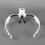 Headband Magnifying Glass 1X-3.5X LED Adjustable Lightweight 5