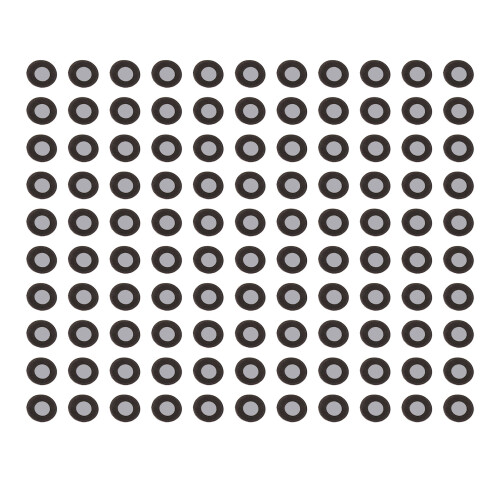 100x 3mm/6mm hochreflektierende Magnet-Tracking-Punkte