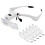 Headband Magnifying Glass 1X-3.5X LED Adjustable Lightweight 2