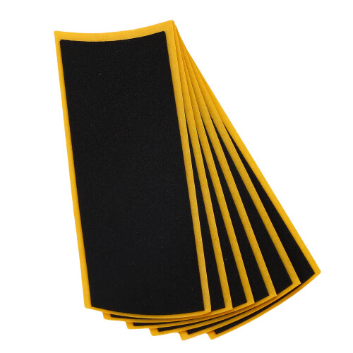 2 Sätze Fingerboard-Grip-Tape + Schraubendreher, 38x110mm 2