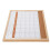 Zweiseitiges Whiteboard-Kalender-Korkbrett Combo 4