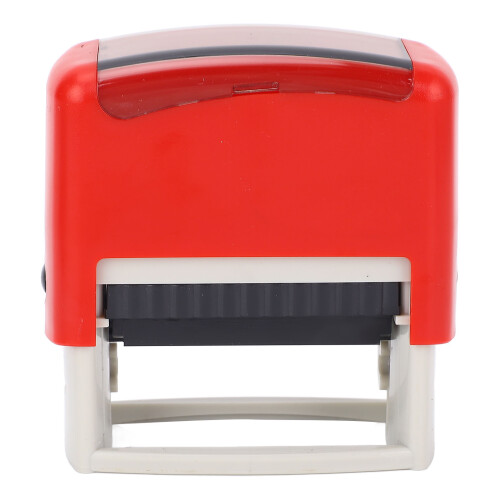 Individueller Datum/Stempel einstellbar Rot mit 2 Vorlagen 1