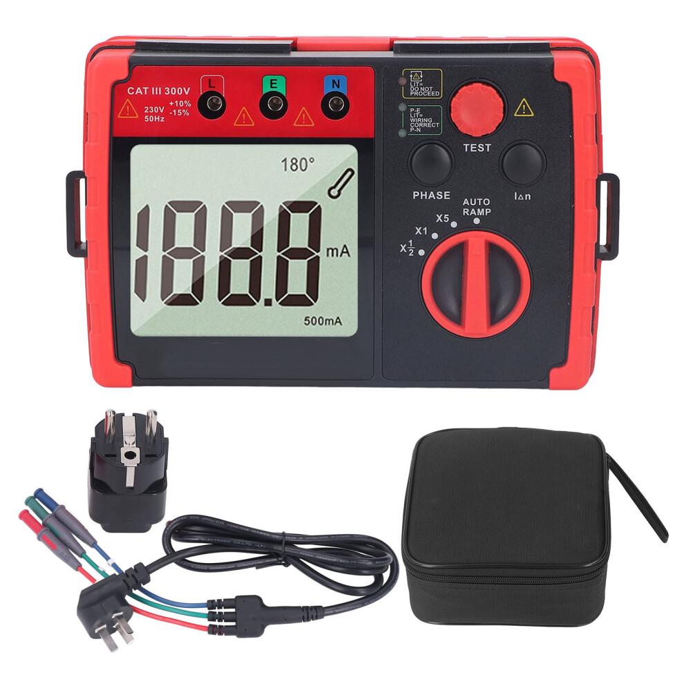 Leakage Switch Tester Ac230v With Shutdown Alarm Conversion Plug 610830845186