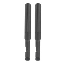 (Black) 2x 2,4/5,8 GHz SMA-Steckantenne faltbar schwarz