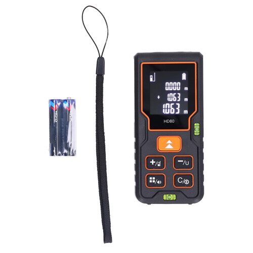 Laser-Entfernungsmesser 80m Infrarot HD LCD
