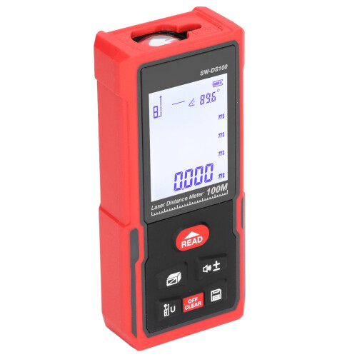 Handheld Infrared Laser Distance Meter SWDS100 High Accuracy 1
