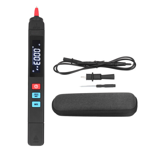 Stift-Multimeter Digital Spannungstester mit Taschenlampe