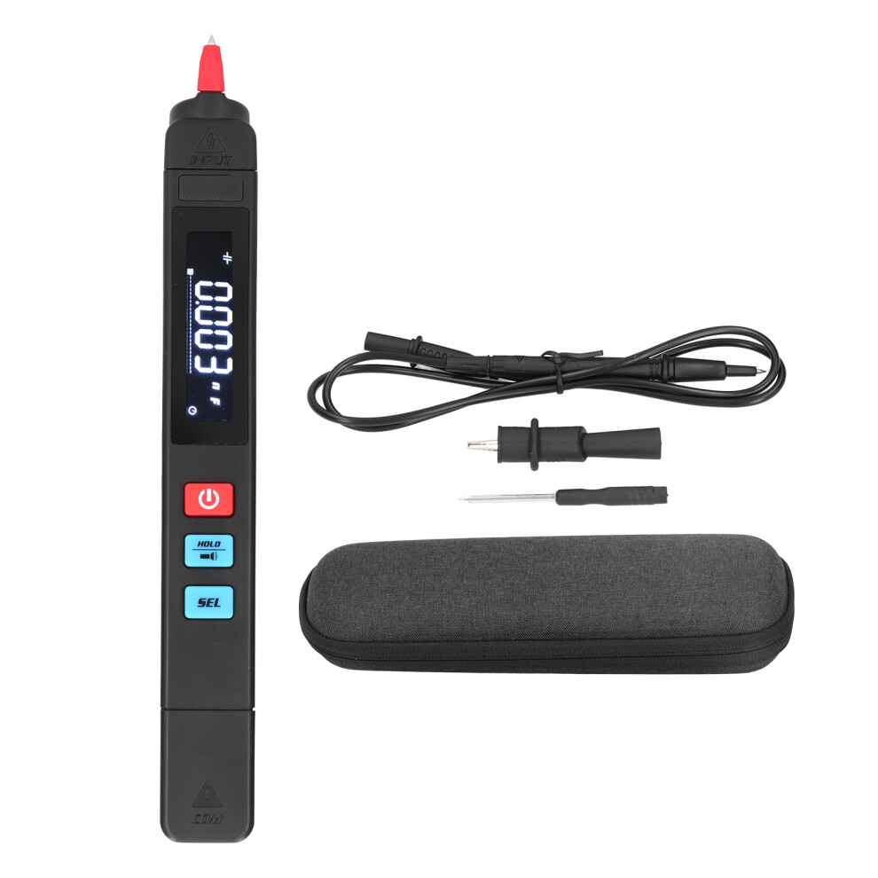 Pen Type Multimeter Digital Voltage Tester Flashlight Lcd 323163113975