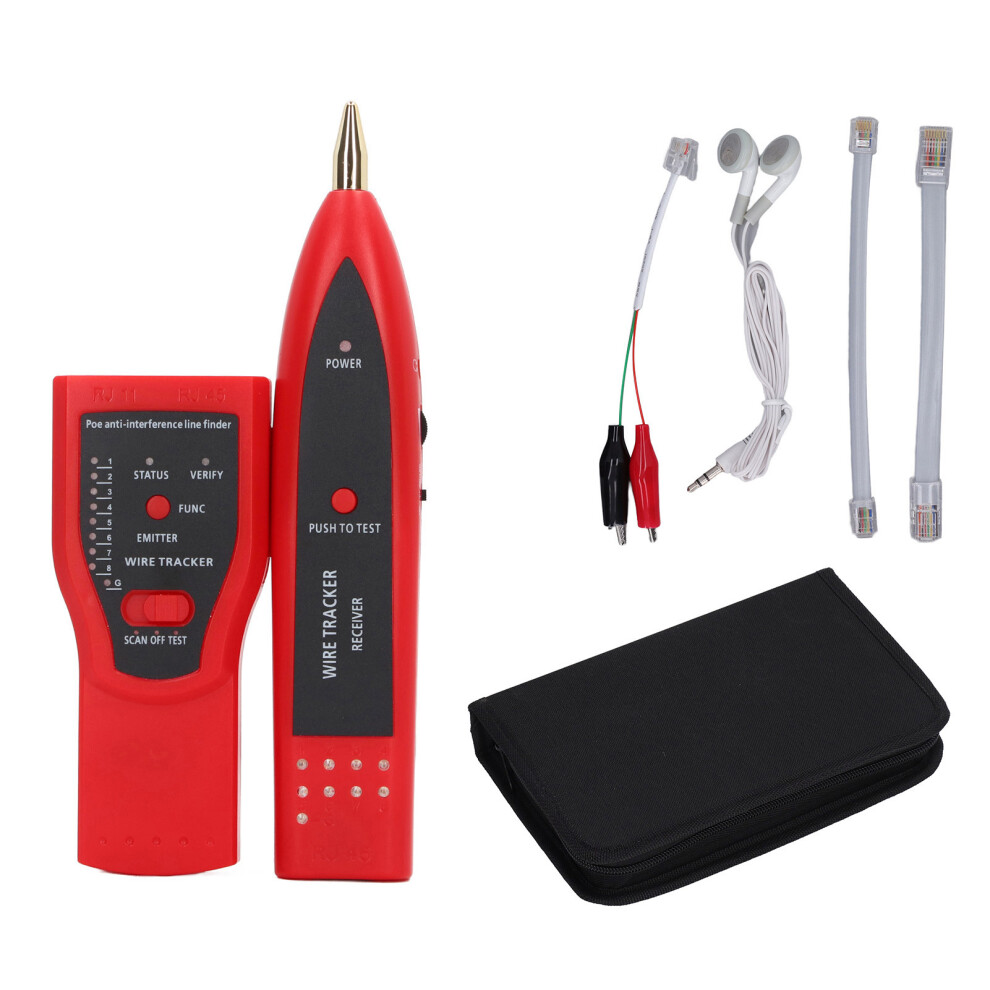 Poe Network Cable Tester Multifunctional Abs Ethernet Line Finder 610830830649