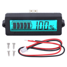 (Blue) Batteriemessgerät 48V Wasserdicht Spannungsprüfer