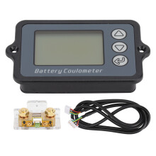 (350A(0-500A)) Batterie-Monitor ABS Wasserdicht Portabel Voltmeter 8-