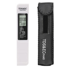 (White) Tragbares TDS/EC-Messgerät für Wasserqualität