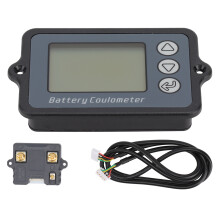 (50A(0-75A)) Batterie-Monitor ABS Wasserdicht Portabel Voltmeter 8-