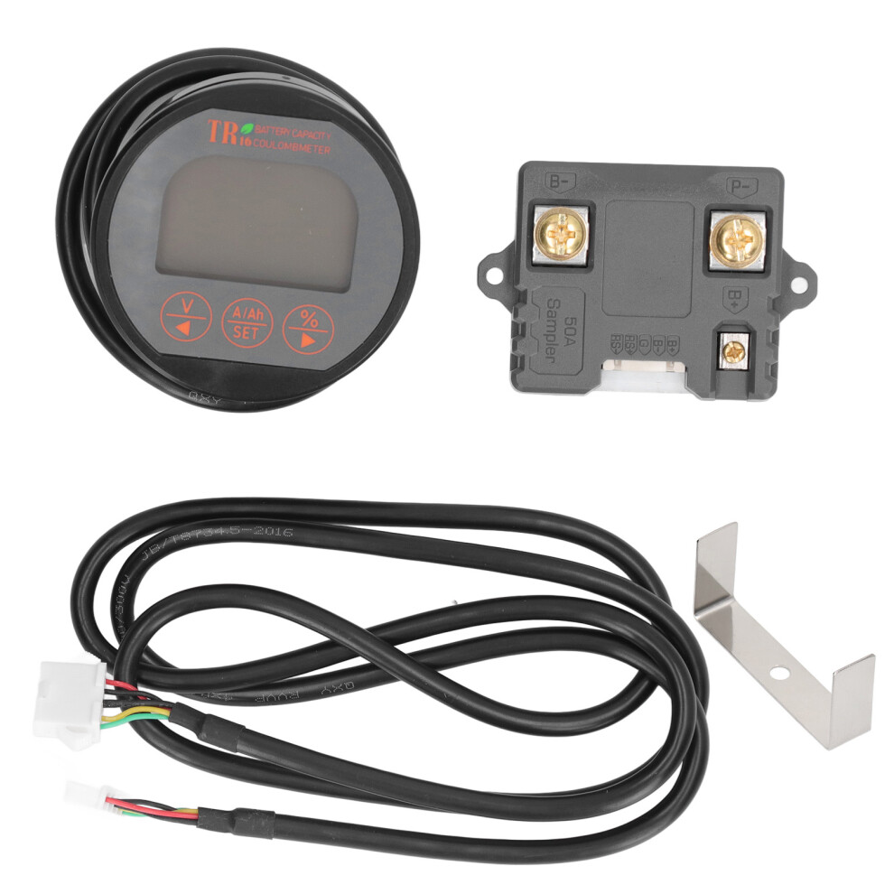 Battery Meter 8-0-75A Voltage Current Capacity Tester Waterproof 610830834890
