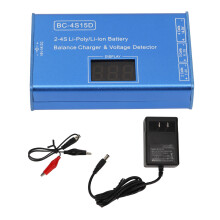 (US Plug) Batterie-Balance-Ladegerät-2-4S-Voltage-Tester-UK