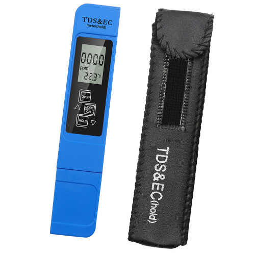 (Blue) Tragbares TDS/EC-Messgerät für Wasserqualität 1
